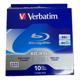 Verbatim Blue Ray 50 Gb 10 Discos Virgenes