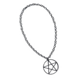 Collar Pentagrama Goth Dark Egirl Aesthetic Emo Y2k