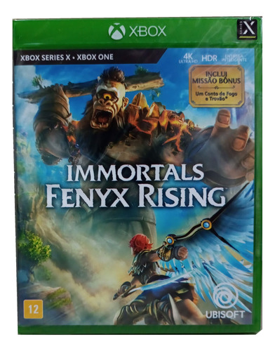 Immortals Fenyx Rising Xbox One E Series X Novo Mídia Física