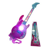 Guitarra Juguete Luces Y Sonido Niños Regalo Instrumento