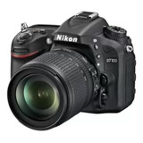 Câmera Dslr Nikon D7100 Com Lente 18-105mm 