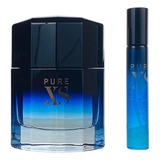 Set De Regalo Perfume Paco Rabanne Pure Xs Para Hombre De 10