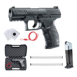 Pistola T4e Walther Ppq M2 Paintball .43 Gotcha Xchws C