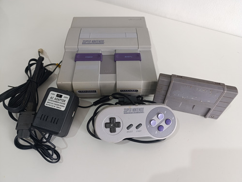 Super Nintendo Original + Control + Cables + Juego