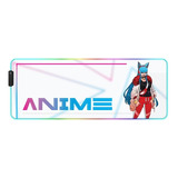 Mousepad Gamer Extra Grande C/luz Rgb Anime Gtc Ani-pad015