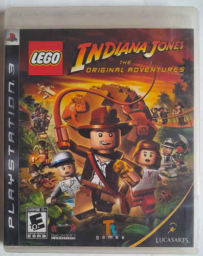 Jogo Lego Indiana Jones The Original Adventures Ps3 Cd.