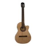 Guitarra Criolla Clasica Gracia Modelo C1 Con Eq Y Corte Cuo