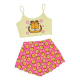 Pijama Curto Adulto Feminino Blusa  E Short Doll