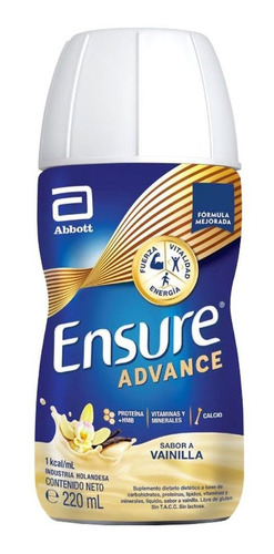 Ensure Advance Bebible Suplemento Sabor Vainilla 