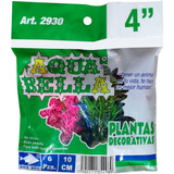 Plantas Artificiales Acuario Pecera Peces 10cm 2930