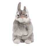 Mini Conejo De Peluche Con Forma De Animal Realista Para El