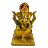 Ganesha Imagen En Resina 16x14cm- India- Local- Envios!!!