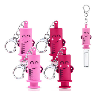 Llavero YINGTONGCHENG Rompeampolleta Jeringa 4 Piezas Rosa Claro | MercadoLibre