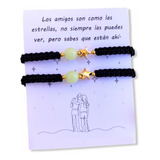 Pulsera Amigas Estrella Bff Amistad Brilla En La Oscuridad