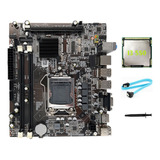 Placa-mãe H55 Lga1156 +i3 550 Cpu+cabo Sata+graxa Térmica