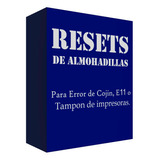 Resett Ilimitado L1210 L3210 L3250 L5290 Tampon Cojin O E11