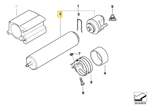 Filtro Combustible Para Bmw X6 E71 M50dx N57x Foto 2