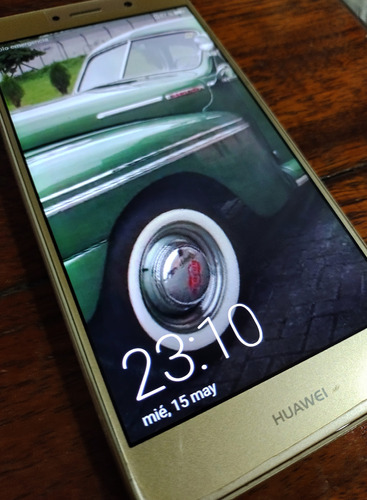Celular Huawei Gw Metal Dorado 32 Gb - Usado