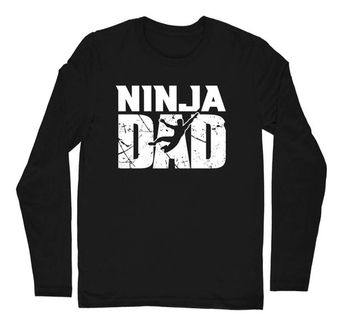 Sudadera Sweater Ninja Dad Papa Ninja Karate Unisex Gruesa