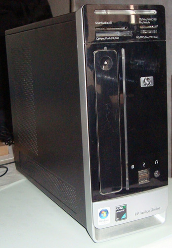 Pc Desktop Hp Slim S3707c Athlon 64 500g 4g Ram