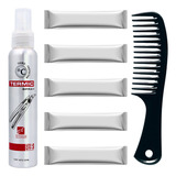 Kit Protector Térmico P Cabello Termoprotector D`conde 7 Pzs