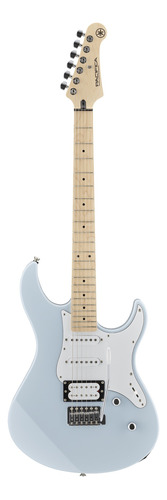 Guitarra Eléctrica Yamaha Pac012/100 Series 112vm De Aliso Ice Blue Brillante Con Diapasón De Arce