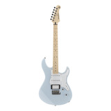 Guitarra Eléctrica Yamaha Pac012/100 Series 112vm De Aliso Ice Blue Brillante Con Diapasón De Arce