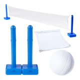 Set De Voleibol De Piscina Swimline Moldeado Con Barra Cruza