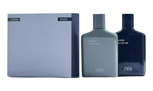 Pack 2 Perfumes X 100 Importados Zara Man W/end Hombre