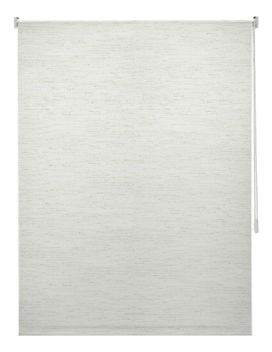 Cortina Enrollable Blackout Beige Lino Ancho 120cm Alto180cm