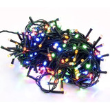 Luces 100 Lamparas Foquito Arroz Colores Cable Navidad Color De Las Luces Multicolor