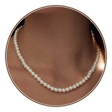 Herier Collar De Perlas Para Mujer, Chapado En Oro De 14 Qui