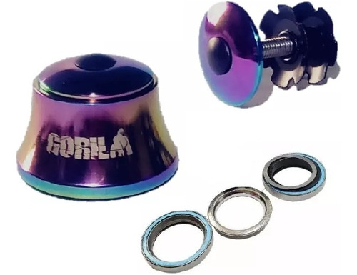 Taza Telescopio Gorila Tornasol Bmx Balero Sellado 1 1/8