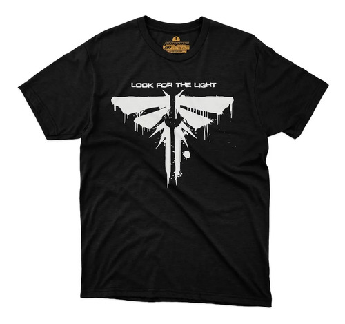 Playera The Last Of Us Luciernagas Logo Joel Hongos Ellie