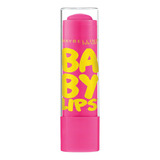 Bálsamo Labial Maybelline New York Hidratante Baby Lips Color Pink Punch