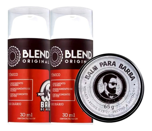 2 Blend Original Barba De Respeito + Balm 65g