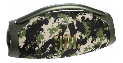 Jbl Boombox 3 Caixa De Som Camuflada Bluetooth Squad Bivolt