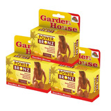 Combo X3 Garden House Power Bronz 30 Comprimidos Sabor Sin Sabor