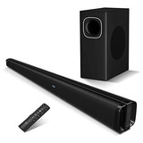 Barra De Sonido Pheanoo D2 200w De 2.1 Canales Con Subwoofer