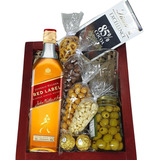 Caja De Regalo Personalizado Etiqueta Red Label Mujer Hombre