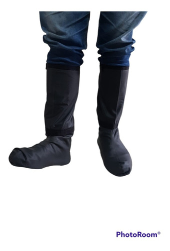 Zapatones Moto Impermeable Botas Plegables Lluvia Altas 