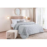 Acolchado Edredon Terciopelo Matelasse King Size Super Suave