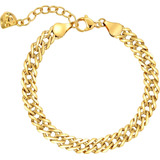 Wearon Pulsera De Oro Para Mujer Pulsera De Cadena De Eslabo