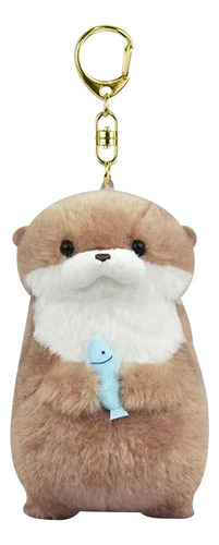 Llavero Peluche Nutria Bebe Kawaii Niños Niñas Mujeres 