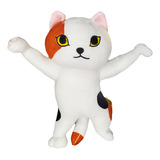 Peluche Gato Blanco Reguetower Explicador Adorable Juguete