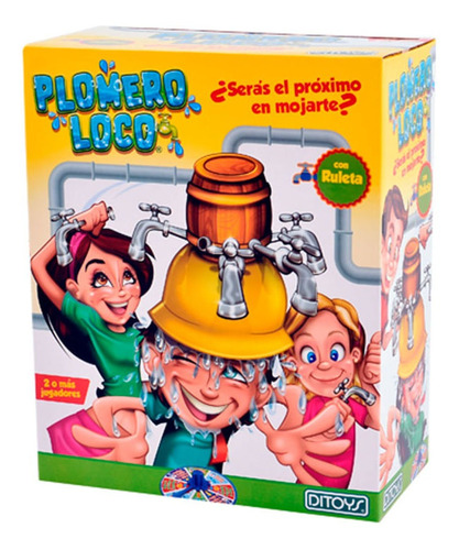 Juego De Mesa Plomero Loco 14 Pieza Infantil Ditoys