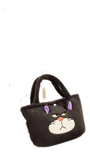 Cartera Lucifer Gato 25 Cm En Felpa