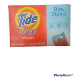 Tide To Go Wipes Quitamanchas 3 Caja De 10 Wipes Individual 