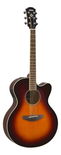 Guitarra Electroacústica Yamaha Cpx600 Para Diestros Old Violin Sunburst Brillante