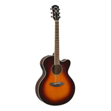 Guitarra Electroacústica Yamaha Cpx600 Para Diestros Old Violin Sunburst Brillante